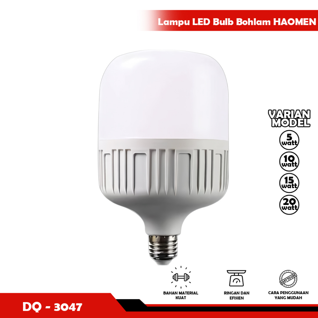 Lampu LED Bulb Bohlam HAOMEN -yoyosoo