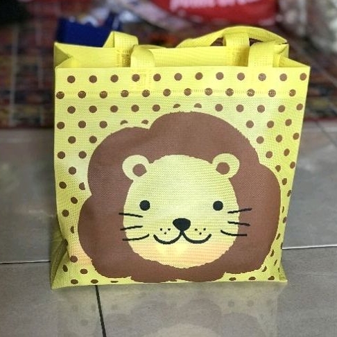 

goodie bag spunbond motif binatang ulang tahun anak ukuran 252509