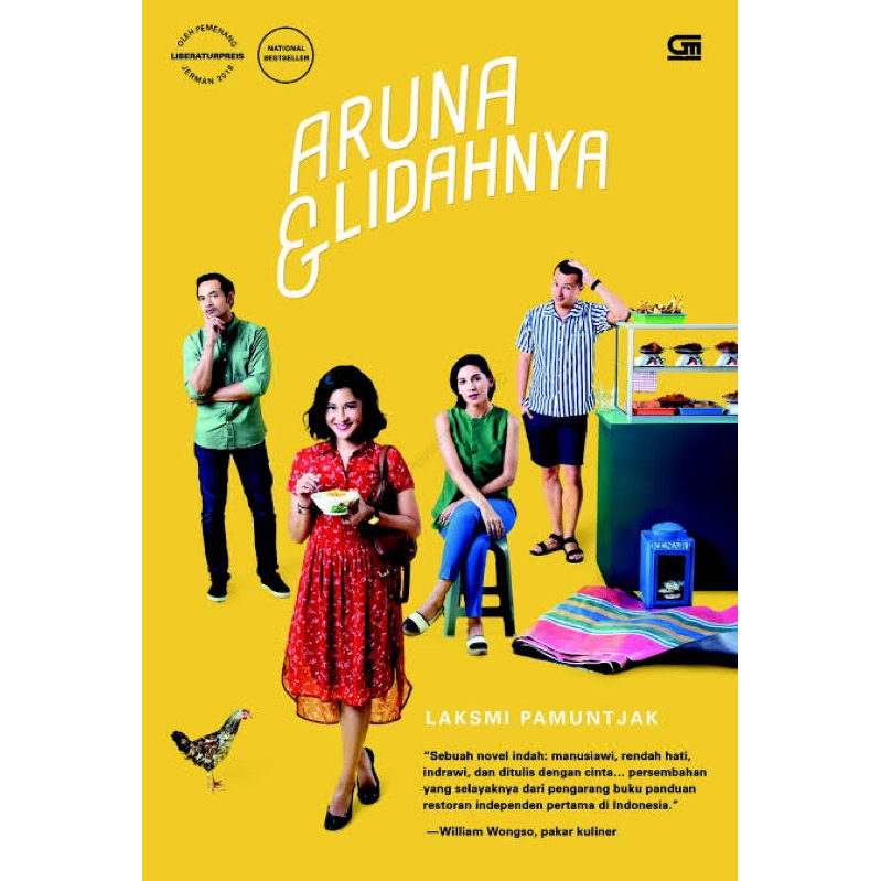 Novel Aruna dan Lidahnya