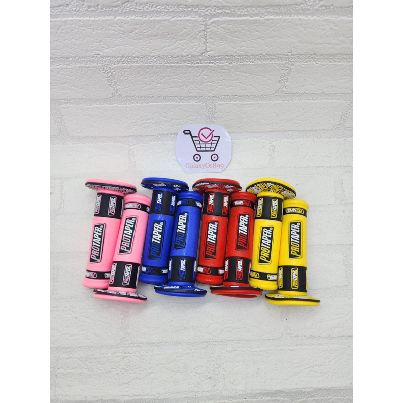 Handgrip Protaper Full Warna - Grip Variasi Motor Universal Warna Merah Kuning Biru Pink