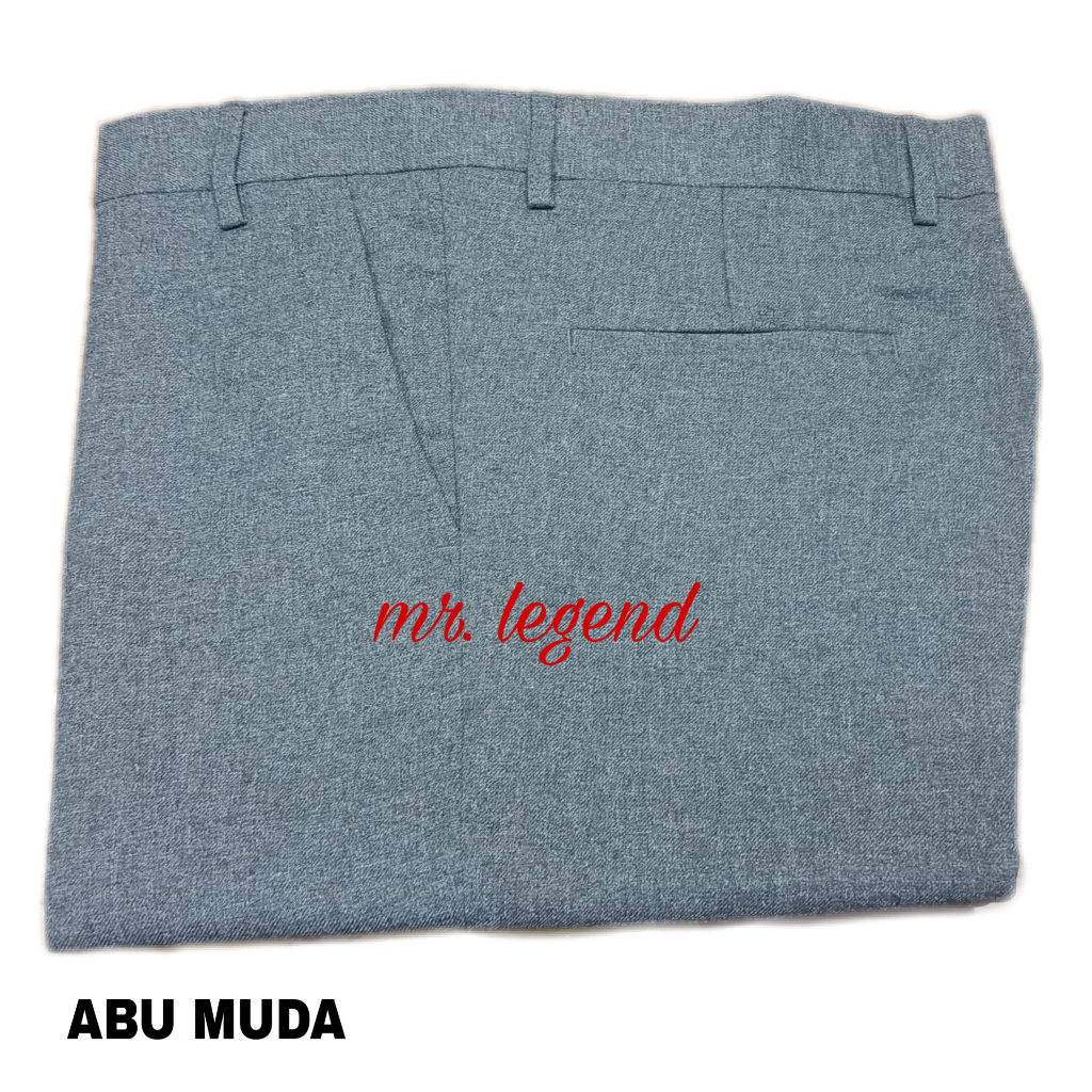 Mr. Legend Celana Formal Pria SLIMFIT WOLL / Celana Kantor/Celana bahan slimfit