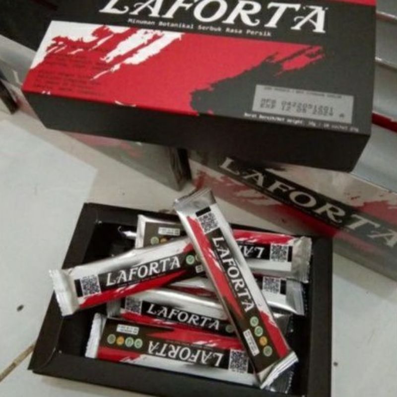 LAFORTA Minuman Serbuk Pria Obat Kuat Tahan Lama Asli Herbal