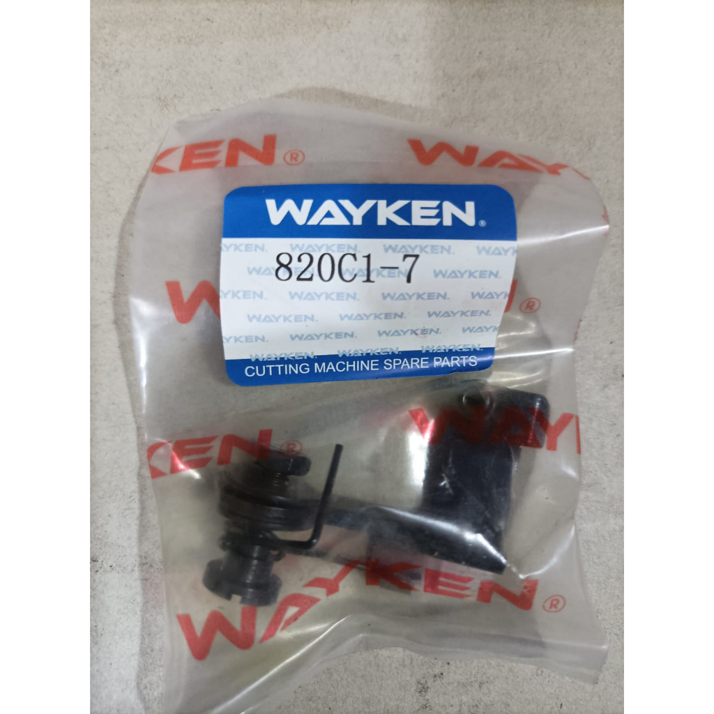 820C1-7 Wayken LH Complete Shoe Assembly Mesin Potong Bahan Kain KM