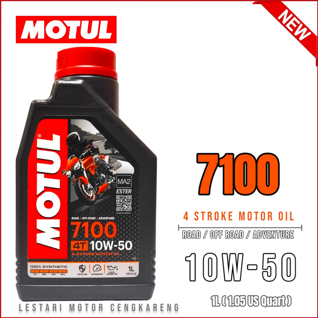 Oli Motor Motul 7100 4T 10W50 1L