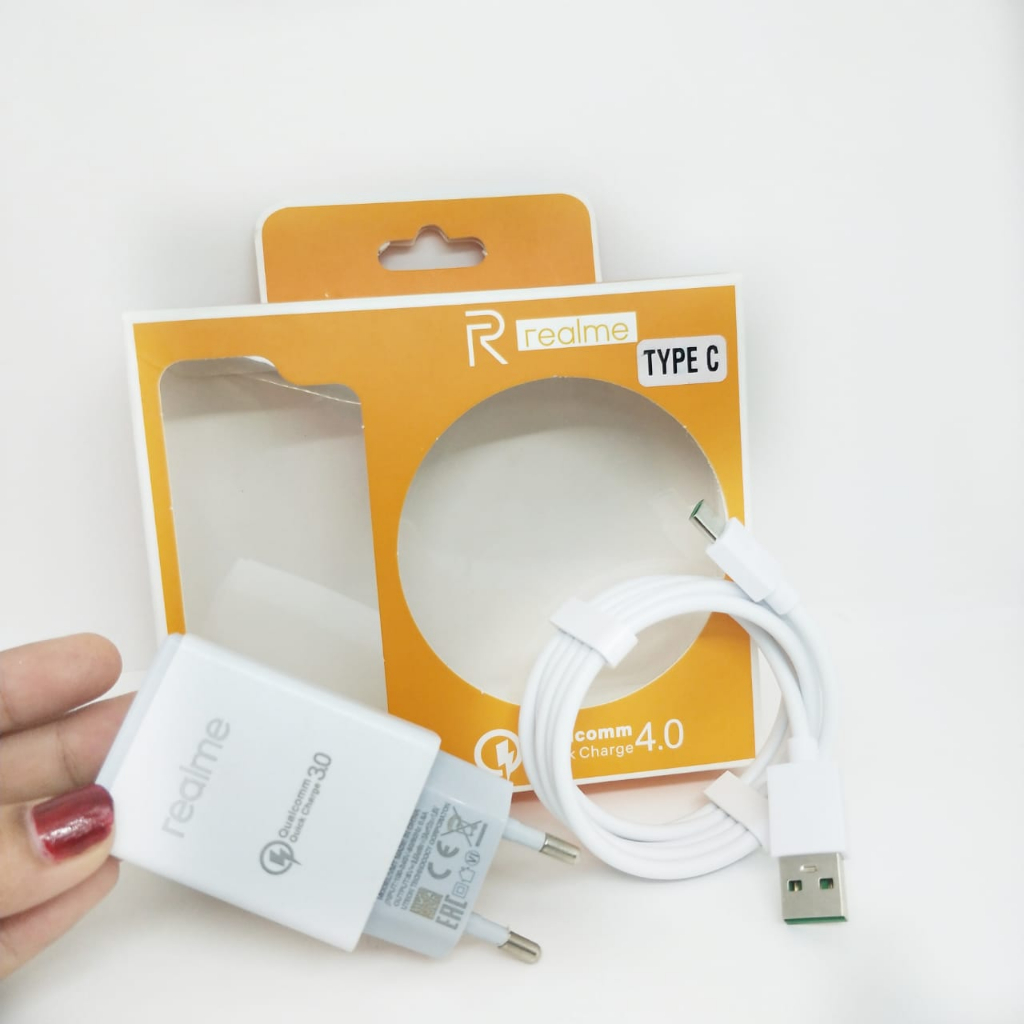 CHARGER REALME C15 MICRO USB CASAN REALME C17 TYPE-C  REALME X2 PRO ORIGINAL REALME