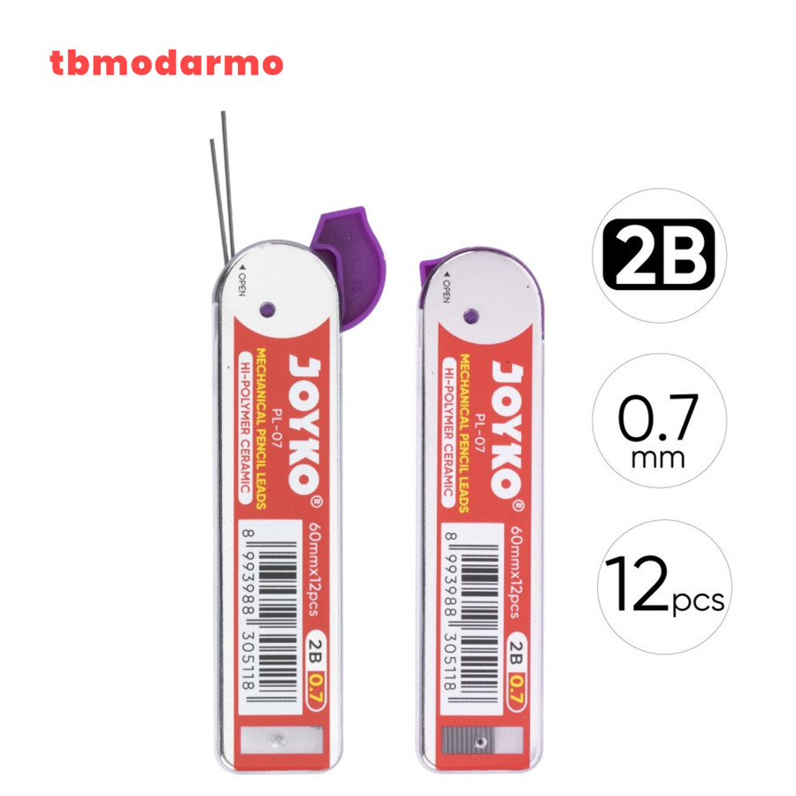 Tbmo Lead Pensil Joyko PL-07 2B / Isi Pensil