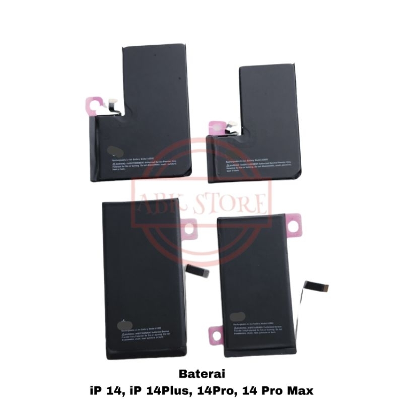 Baterai iP 14, iP 14Plus, 14 Pro, 14 Pro Max Battery Replacment