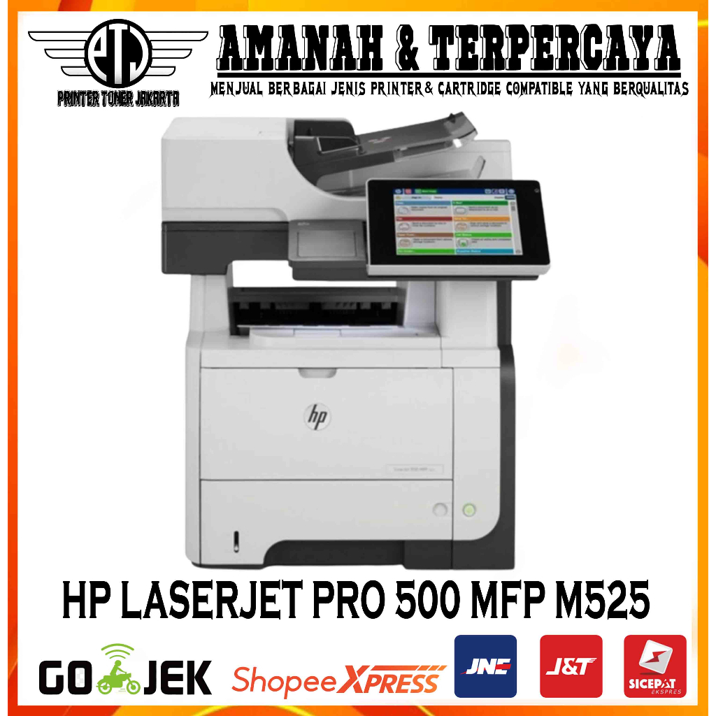 Printer HP LaserJet 500 MFP M525 Mesin Fotocopy - Printer - Scanner