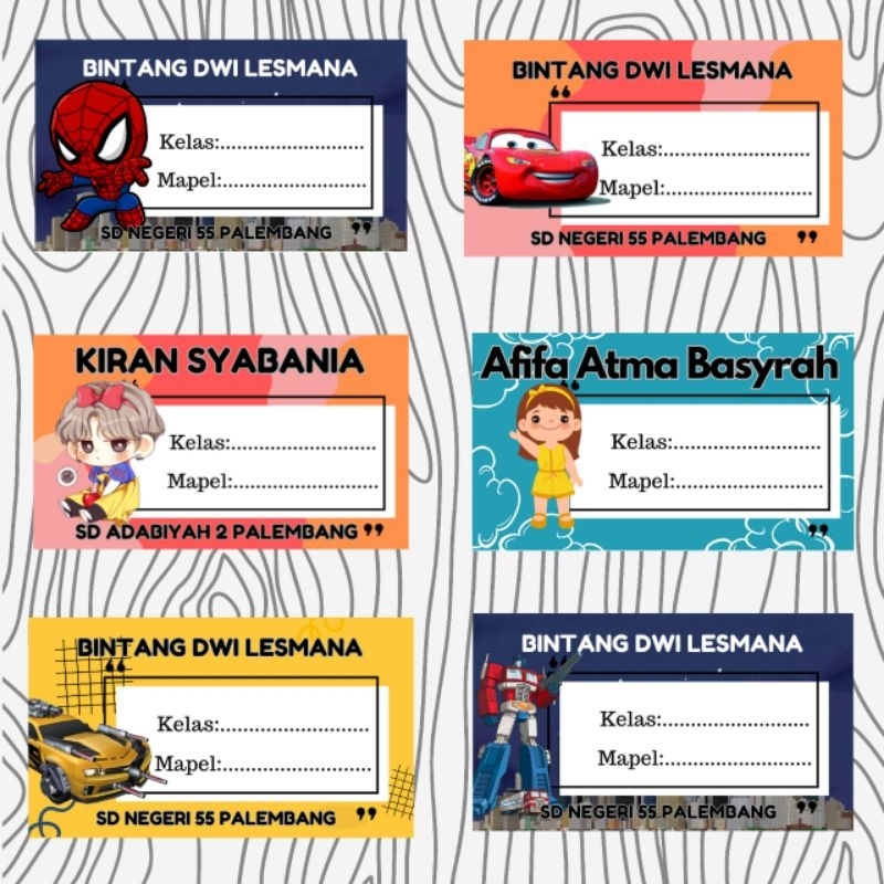 

Stiker Mata Pelajaran