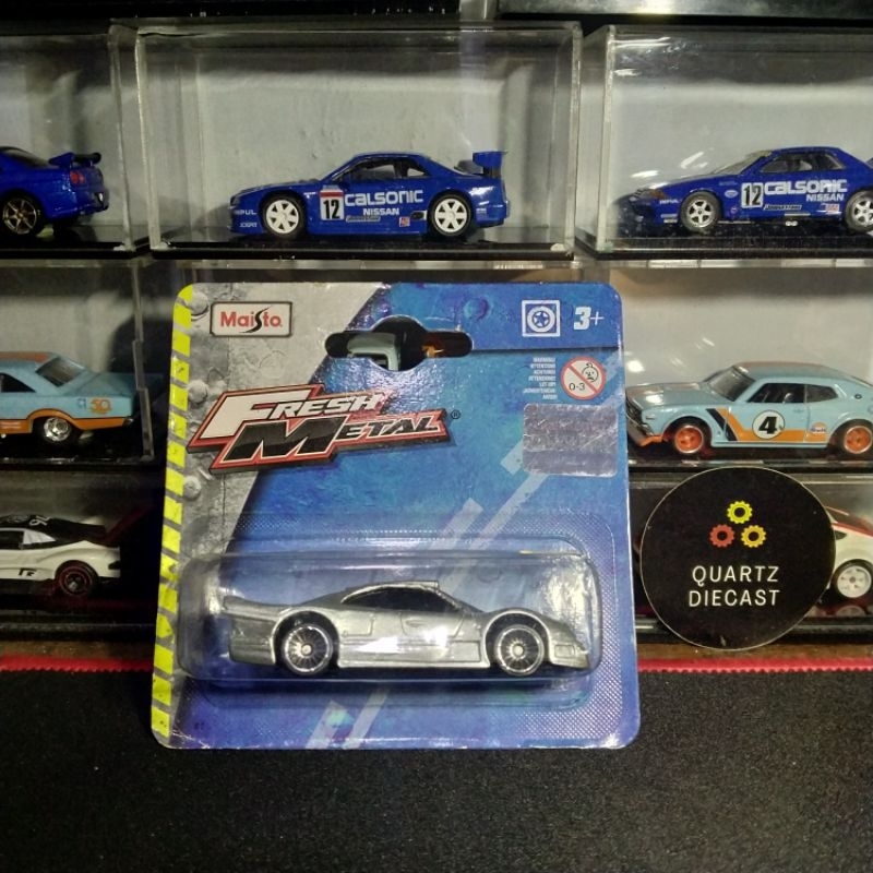 Maisto Mercedes CLK GTR Silver Metallic