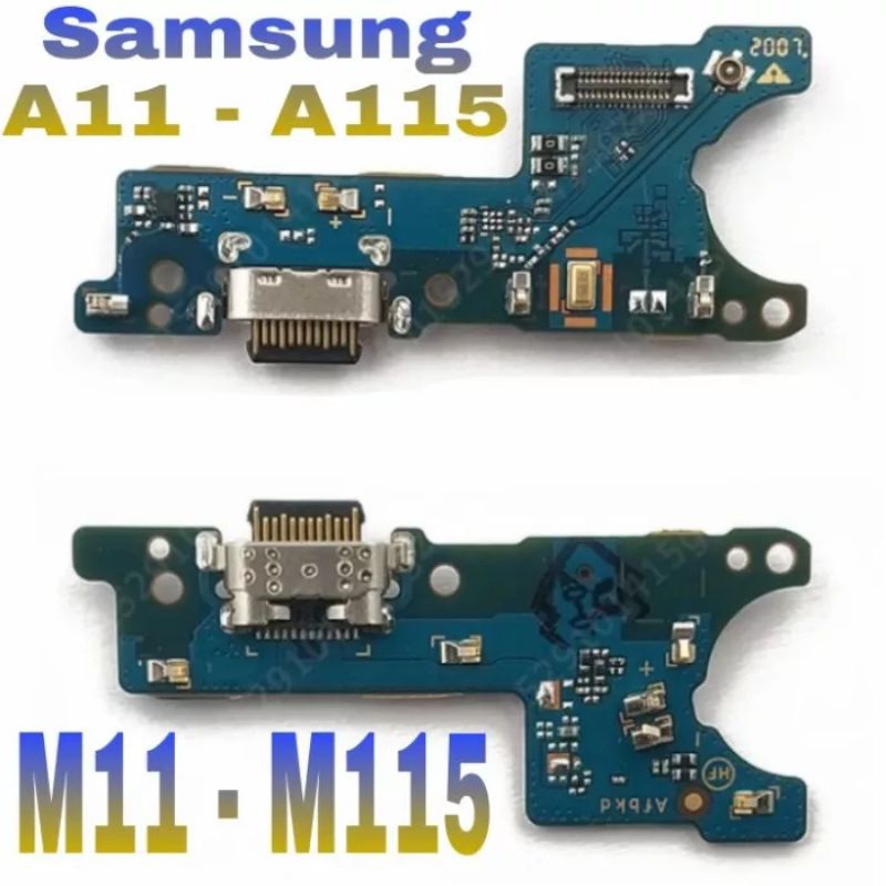 BOARD PAPAN CAS KONEKTOR CONEKTOR CHARGER SAMSUNG GALAXY M11 M115 PLUG IN MIC ORIGINAL