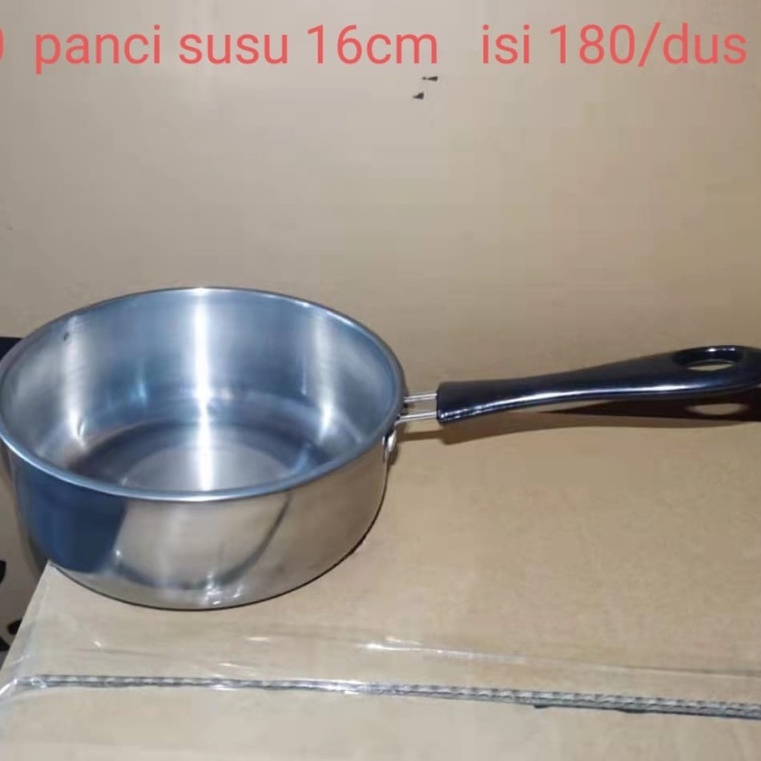 PANCI MIE STAINLESS STEEL 16CM / PANCI SUSU TERMURAH BERKUALITAS / SAUCE PAN PANCI REBUS AIR MIE SERBAGUNA