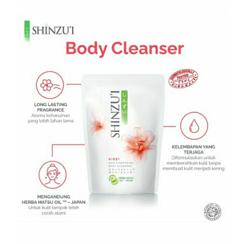 Shinzu'i Body Cleanser Kirei 800ml