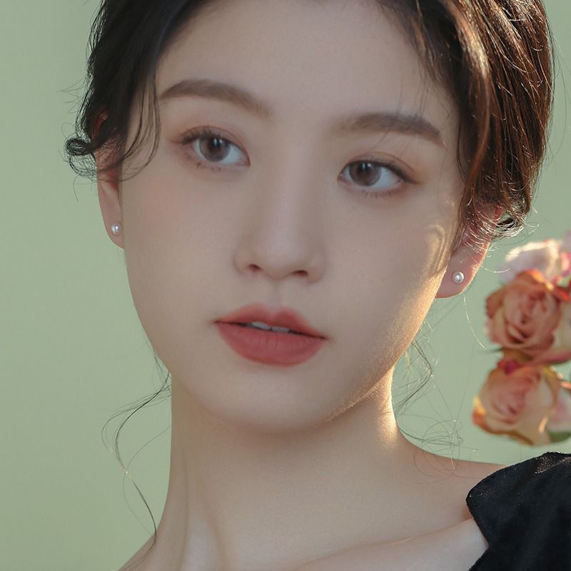 COD Anting Tusuk Mutiara Putih Simple Classy Glamour Korean Style