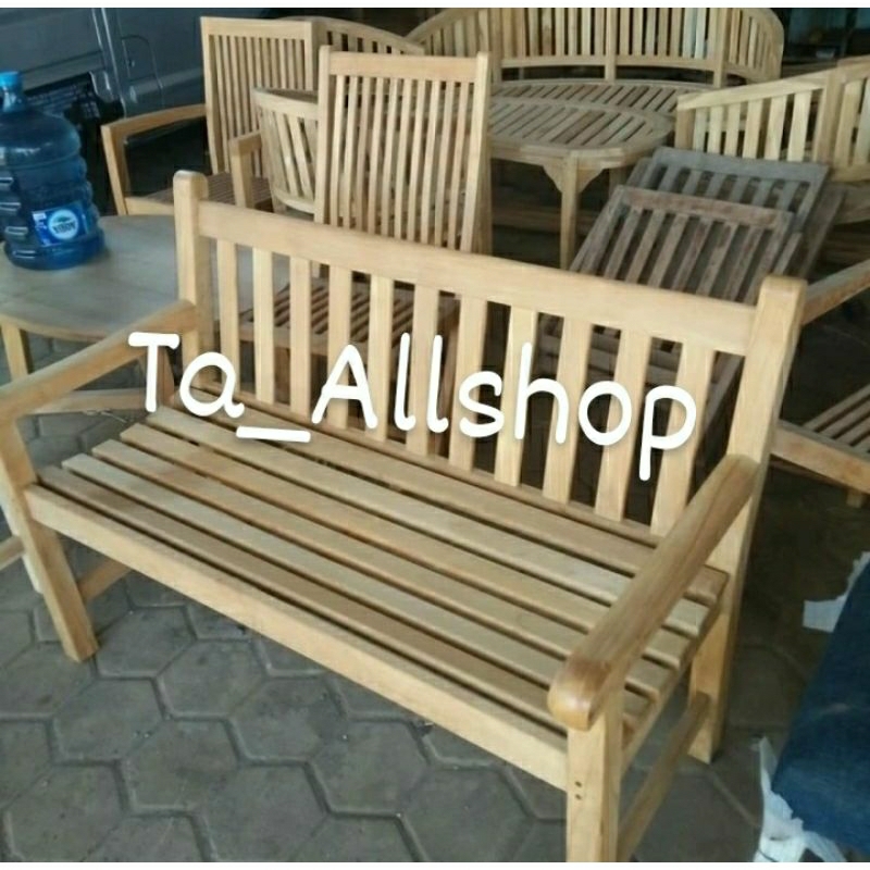 Kursi Taman /  Bangku / Kursi Kayu Jati