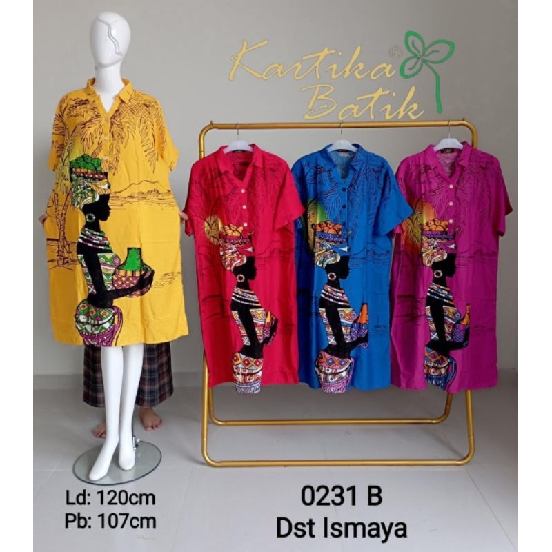 Daster Kerah Menyusui Kartika Batik Original Terbaru