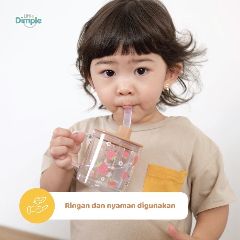 Little Dimple Multipurpose Milk Cup MMC-856 / Cangkir Minum Anak Bayi