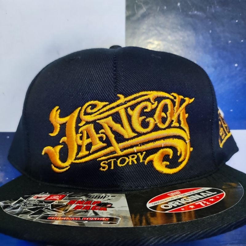 Topi Snapback Jancok / Topi Ceper Premium