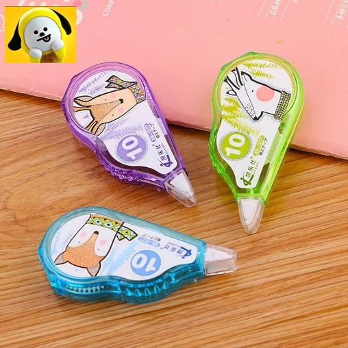

Correction Tape Karakter Hewan Lucu Perlengkapan Sekolah Pita Tipex Koreksi Multifungsi / Tip Ex Kertas Anak Sekolah Correction Import