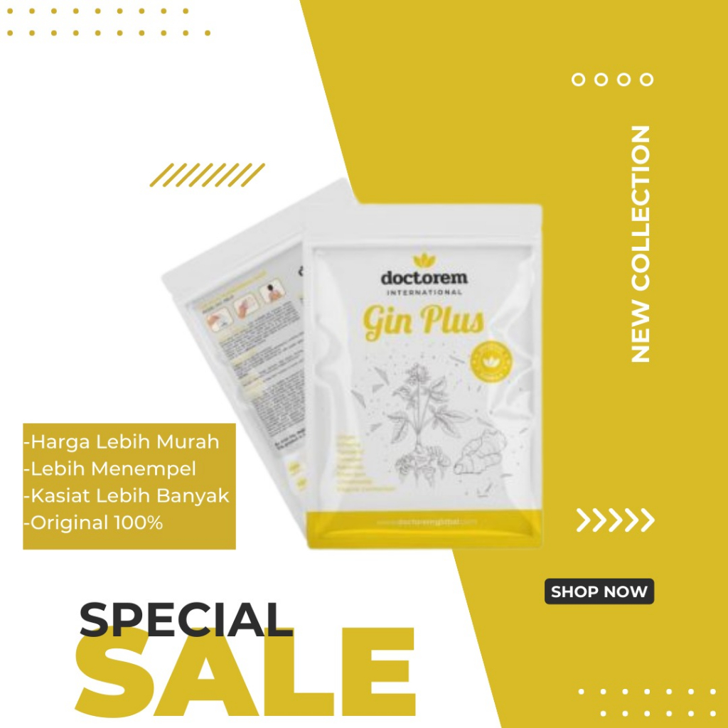 Doctorem Gin Plus Koyo Turki Batuk Berdahak Pengapuran Tulang Nyeri Sendi 1 Pack Ori