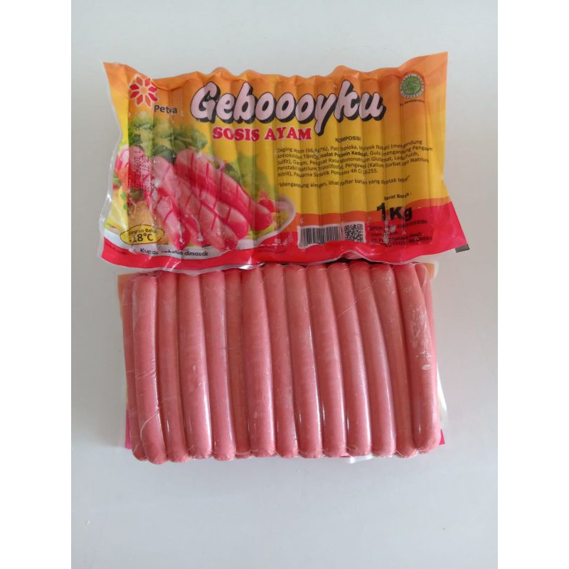 Geboooyku Sosis Ayam Merah 1kg