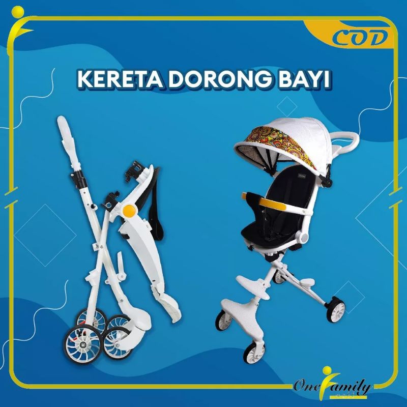 [rumahbayipdg] STROLLER BAYI KERETA DORONG BAYI MEWAH KERETA ANAK