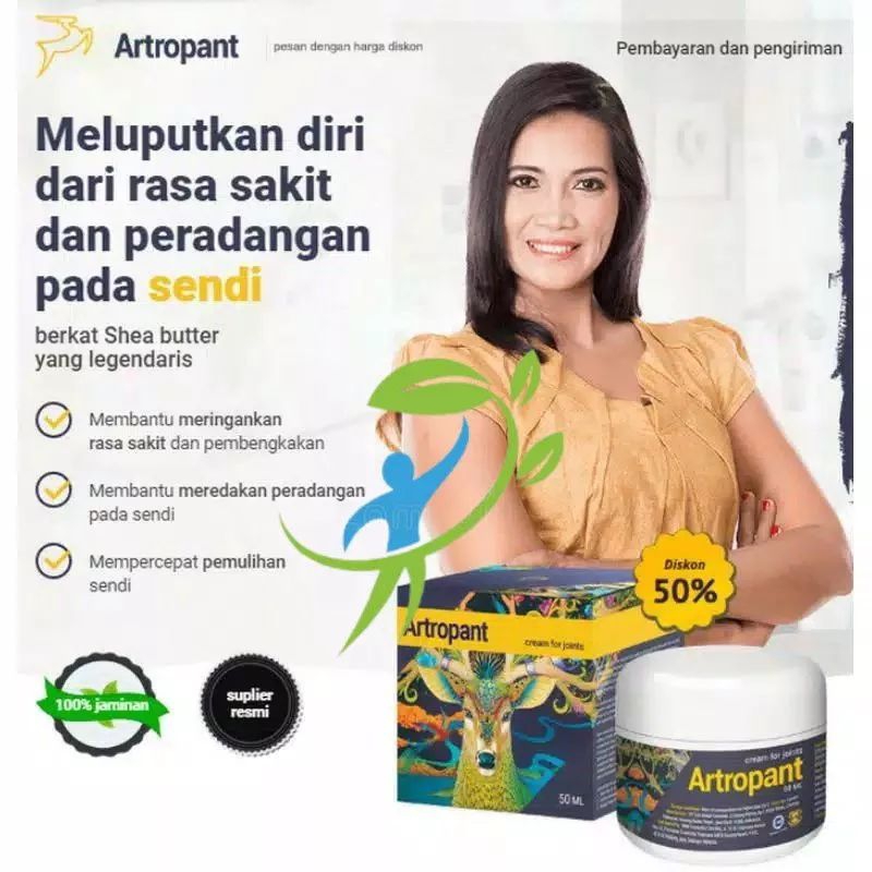 Artropant Asli 100% Original Cream Anti Sendi - Persendian & Tulang