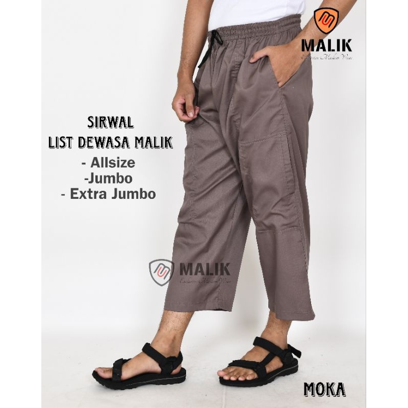 Sirwal list dewasa / celana dewasa All Size dan Jumbo