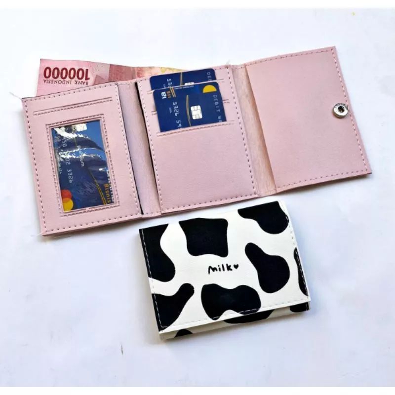 DOMPET LIPAT KOREA SIMPLIFY KARAKTER LUCU (XSEMPLAR)