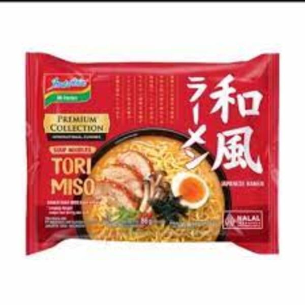 

INDOMIE PREMIUM TORI MISO RAMEN 85GR /PCS