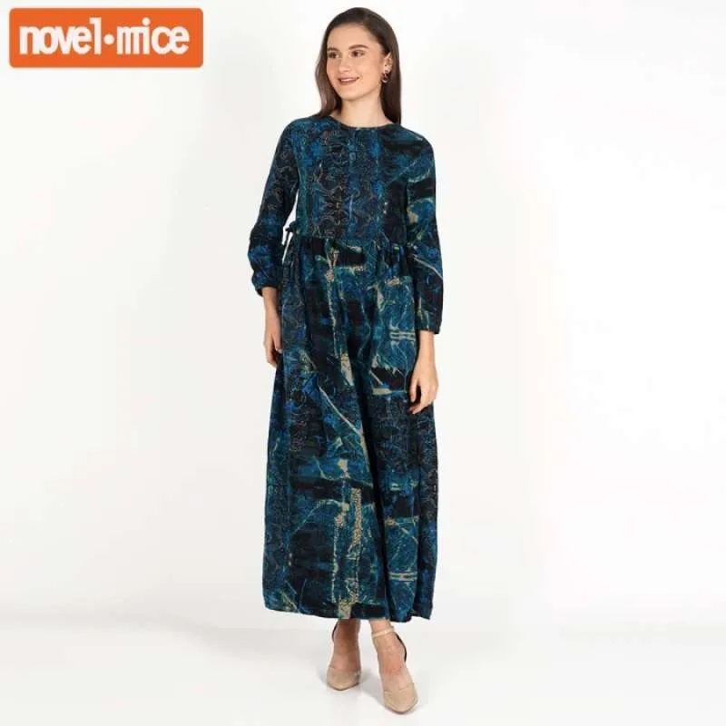 MATAHARI - NOVEL MICE DRESS GAMIS WITH TAG