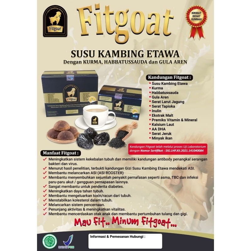 

FITGOAT *SUSU KAMBING ETAWA*