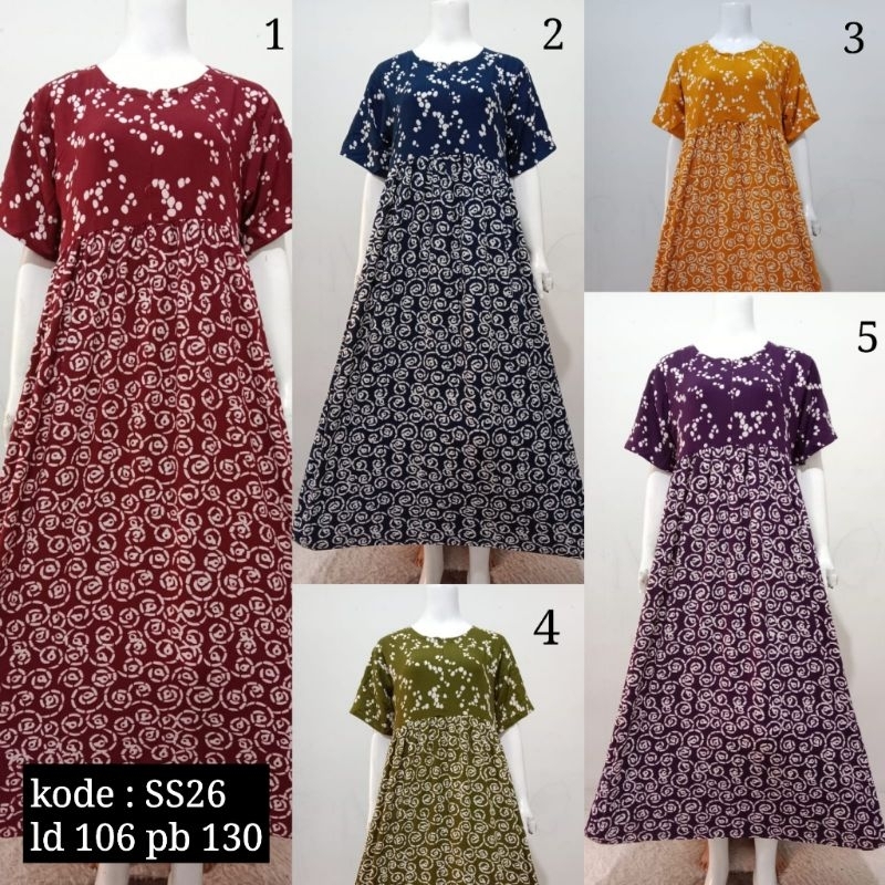 Sedress nayara daster batik ziyan pekalongan