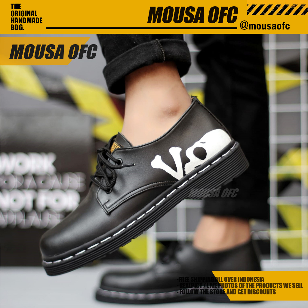 Sepatu Docmart Formal Oxford Kerja Skul Pria