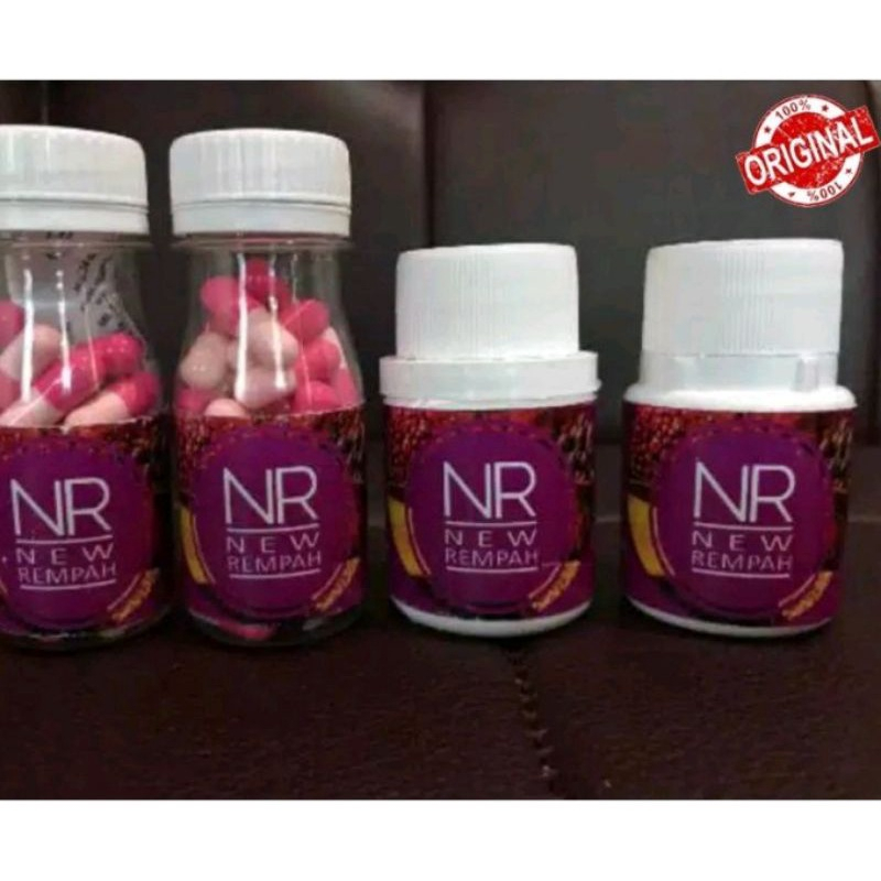 Pelangsing NR Strong Nem Rempah Original 1000% isi 30 kapsul/pelangsing herbal/peluntur lemak
