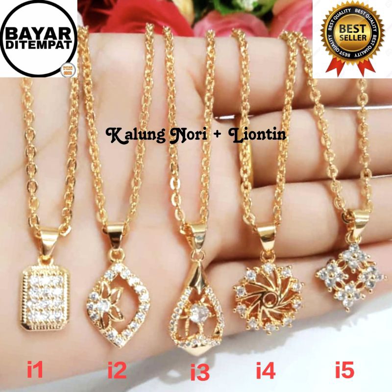 Set Kalung Free Liontin Xuping Aneka Model