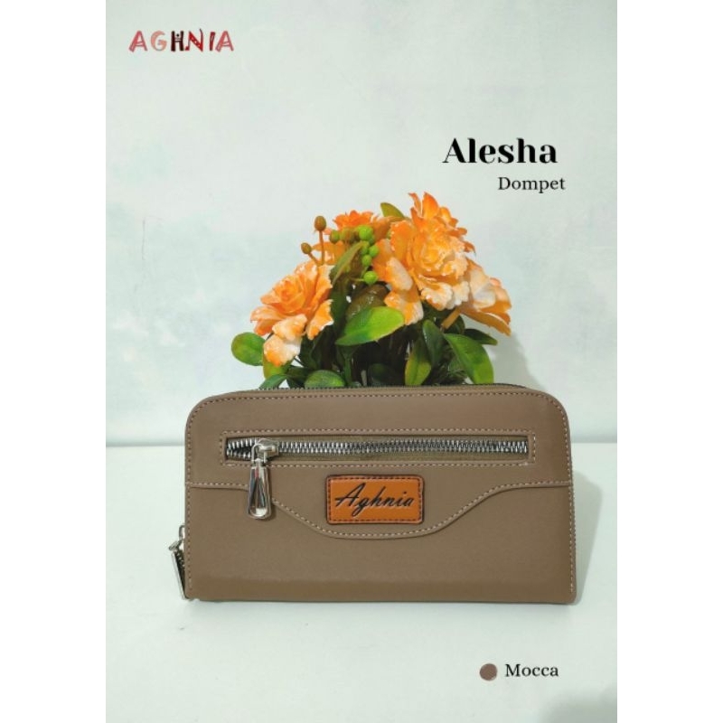 DOMPET ALESHA BY AGHNIA TAS WANITA MURAH BAHAN CHOCOLY