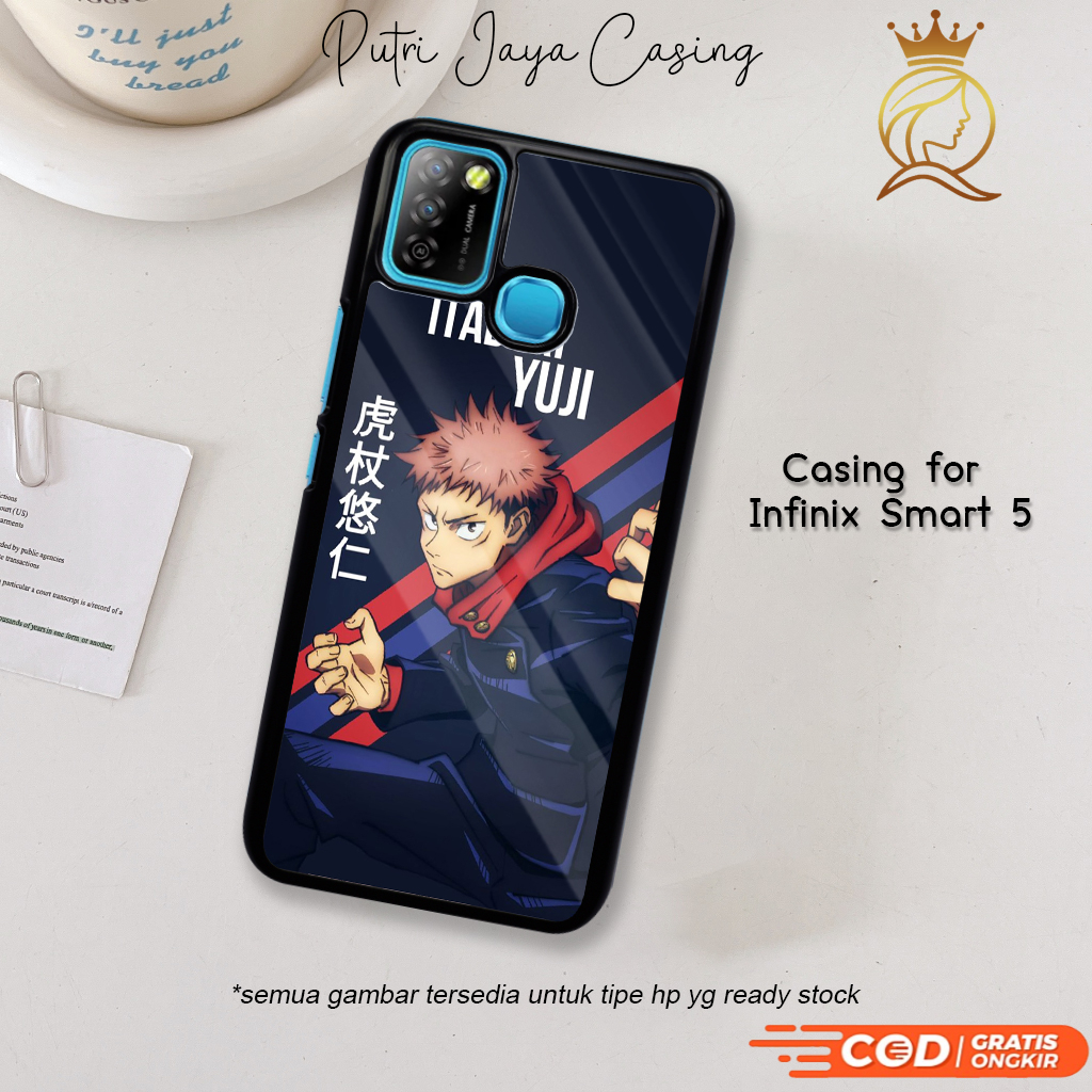 Case Hp Infinix Smart 5 Casing Infinix Smart 5 Motif ANIMEYUJI Casing Terbaru Case Karakter Lucu Ker