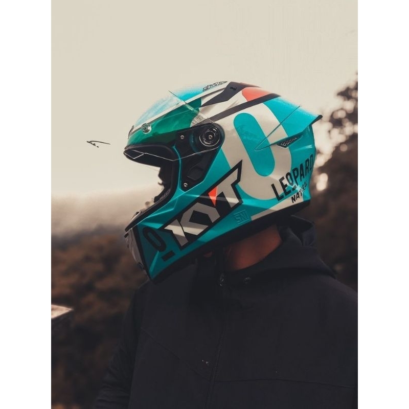 HELM KYT TT COURSE DALLA PORTA LEOPARD