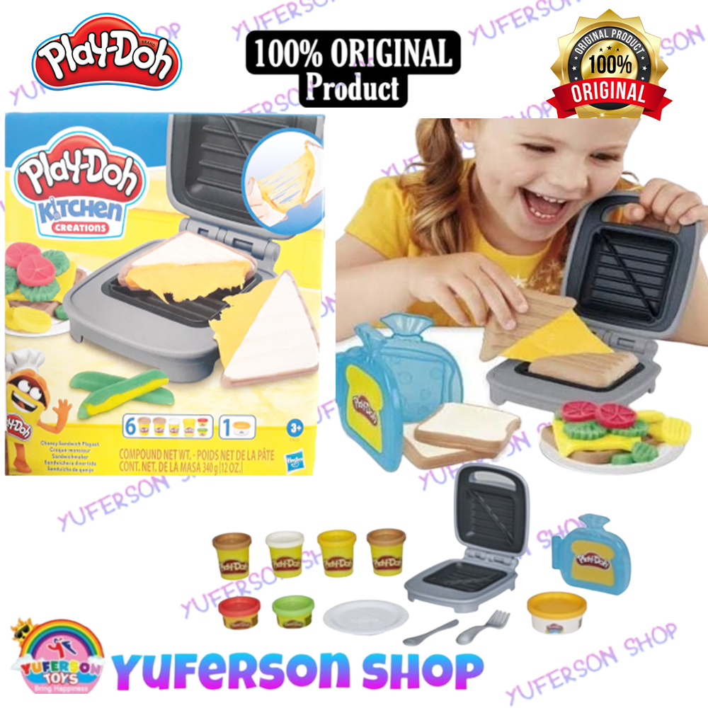 Playdoh Play-Doh Play Doh Kitchen Creations Cheesy Sandwich Playset