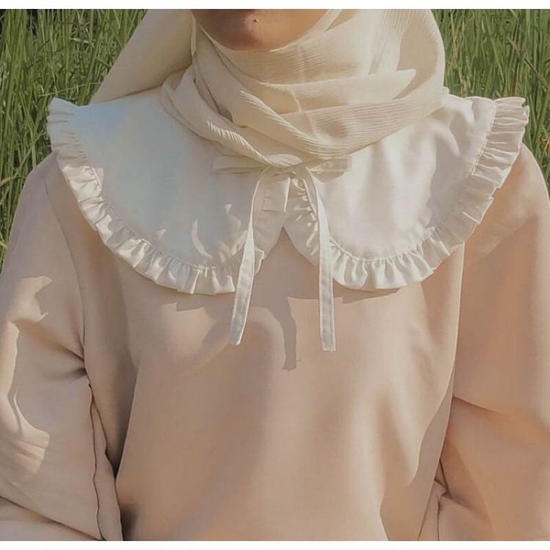 Fake collar, kerah palsu wanita, Fake Collar wanita, kemeja, blouse wanita, kemeja perempuan, fake c