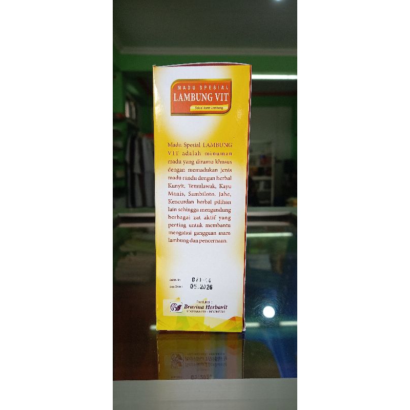 Madu herbal Bravina fit lambung vit herbal gerd
