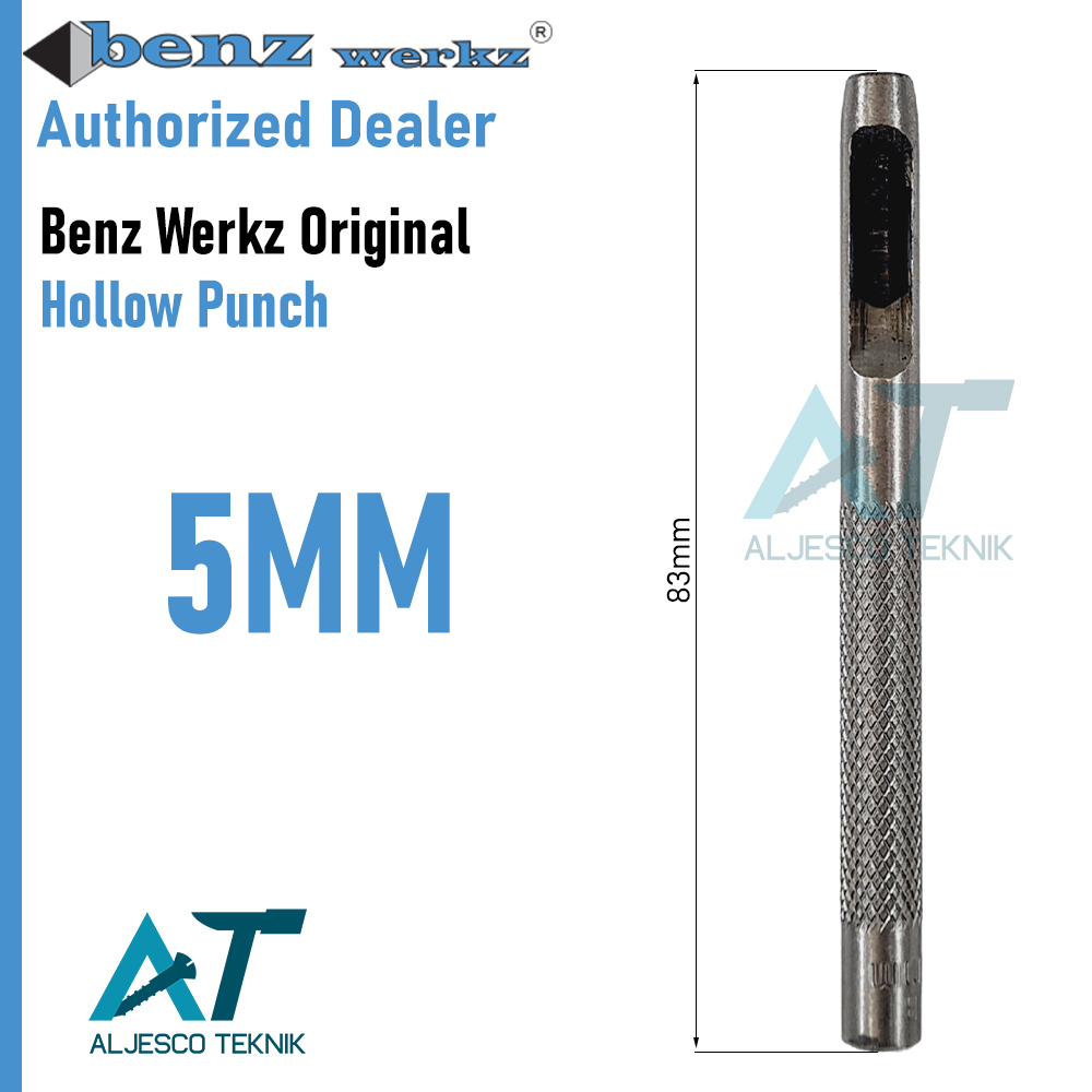 

BENZ PLONG 5MM - HOLLOW PUNCH - PEMBUAT LUBANG - PEMBOLONG KARDUS KAIN KERTAS