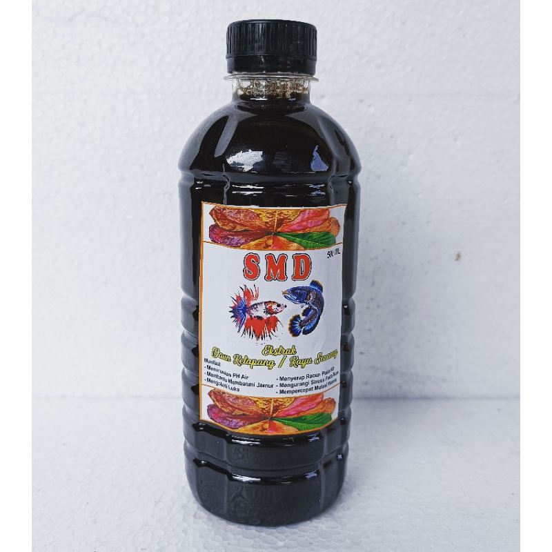 EKSTRAK KETAPANG SMD 500 ML  extract extrak extrak ketapang obat ikan hias akuarium