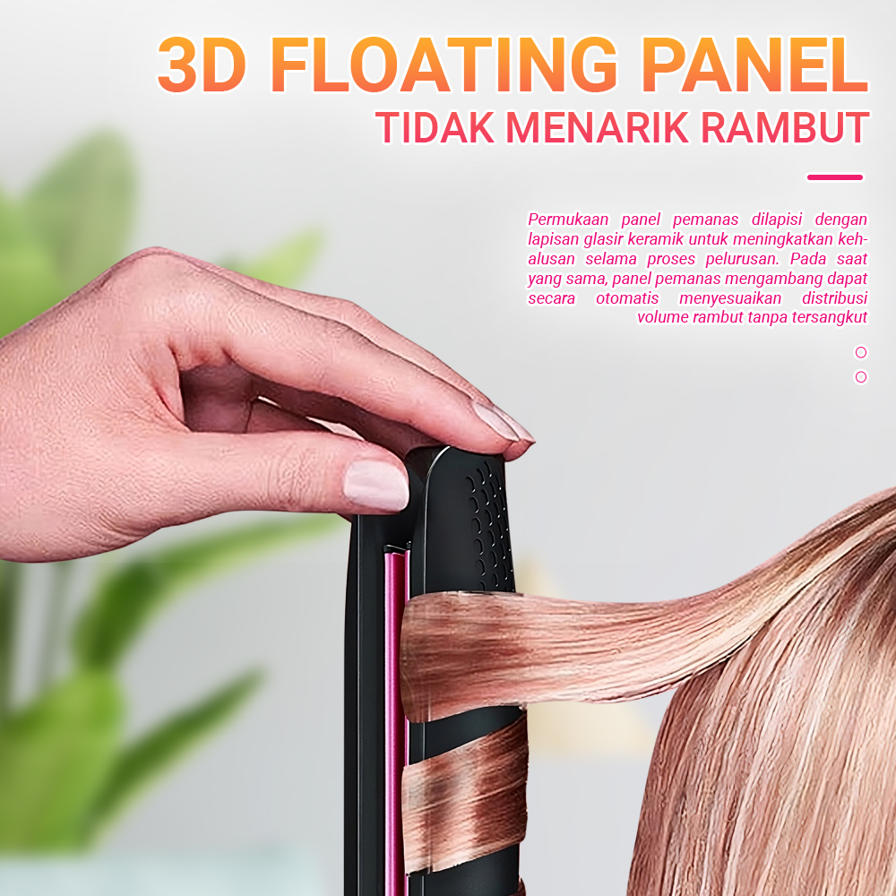 Catokan Rambut Mengeriting/Meluruskan/30 Detik Cepat Panas HS-02