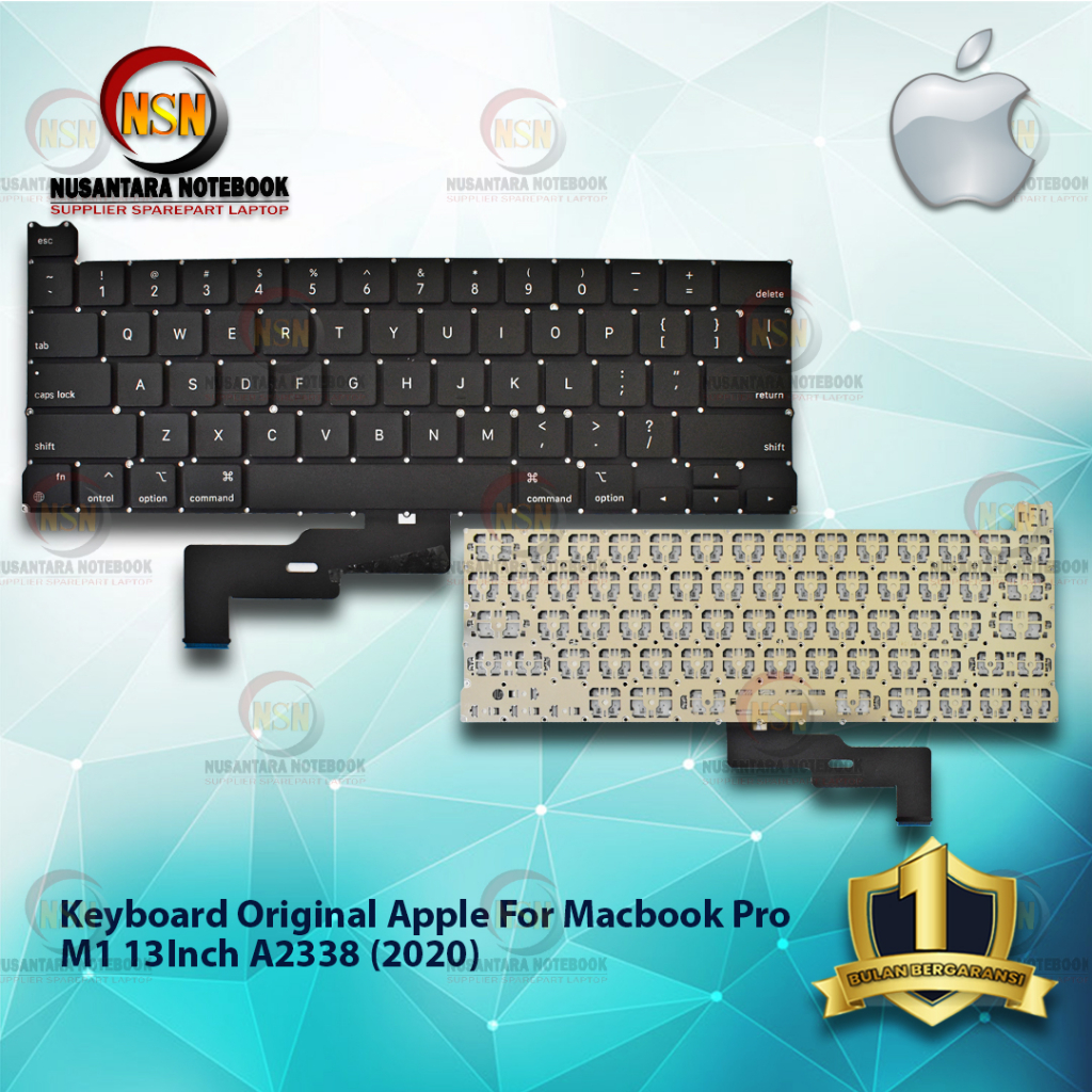 Keyboard Apple ORI for Mac Pro 13&quot; M1 A2338 (2020)