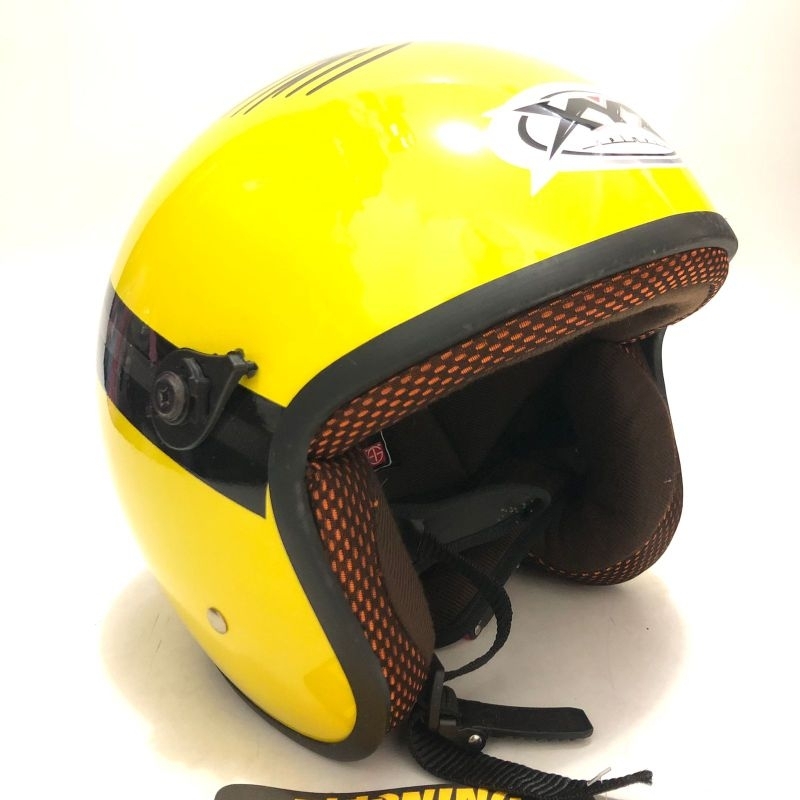 Helm XYZ Minion Kuning Helm Xyz SNI Free Kaca Helm Murah Original Karakter