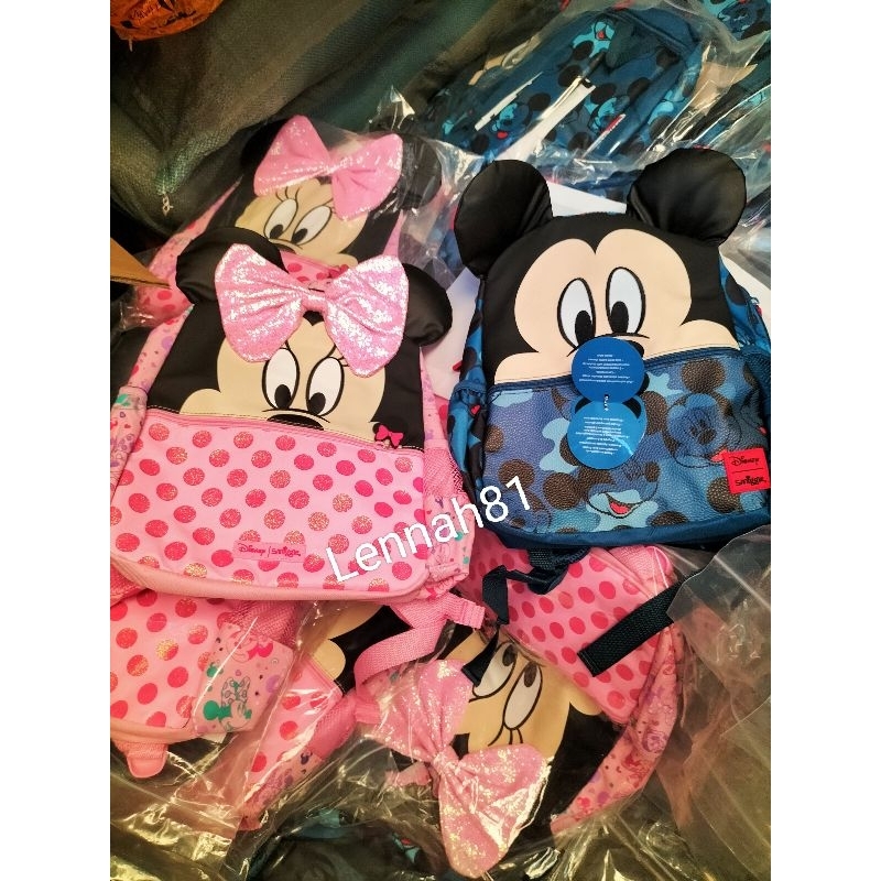 Ransel Junior Minnie/Mickey/Ransel anak Tk/Ransel Ada hoddie