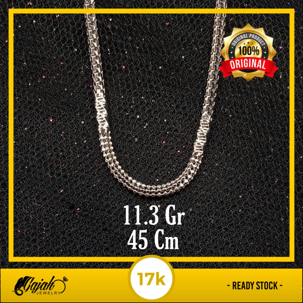 Kalung Emas 17K - 11.3 Gr Kadar 750 - 5304