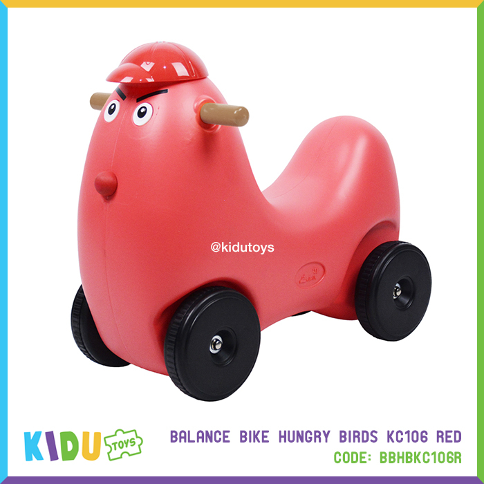 Mainan Anak Balance Bike Hungry Bird 106 Kidu Baby